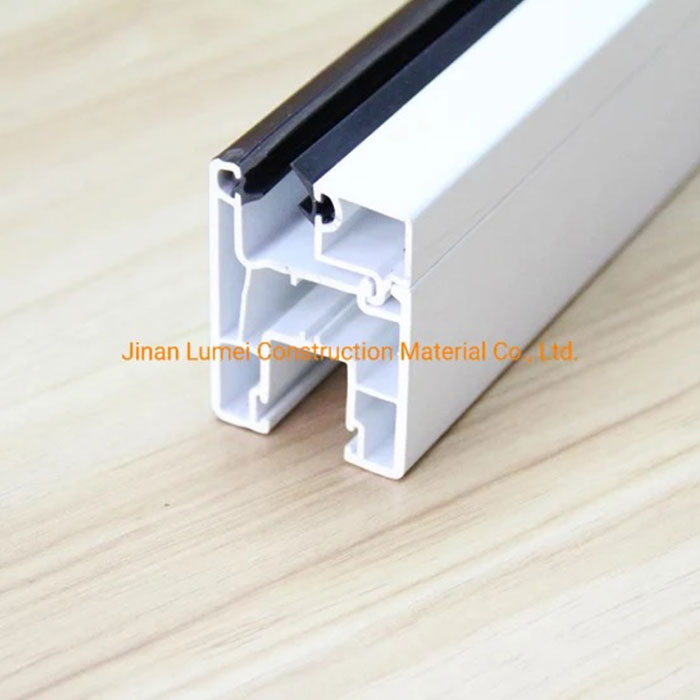 Kundenspezifisches PVC-Profil der Serie 60