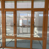 Weiße Fensterdesign billiger Preis doppelt glasierte Wohnhaus UPVC -Schiebetüren Schiebetüren