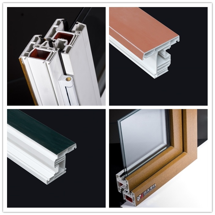 UPVC-Profil für Flügel-PVC-Fenster und -Türen