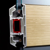 Schwarzes PVC-Profil für Fenster und Türen