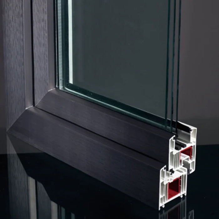 Kunststoff-PVC-Profil für Fenster und Türen Hoher UV-Schutz PVC-Profile in weißer Farbe