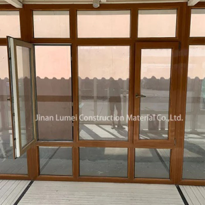 Isolierglaseinheit Doppelschicht Festfenster UPVC-Schiebefenster