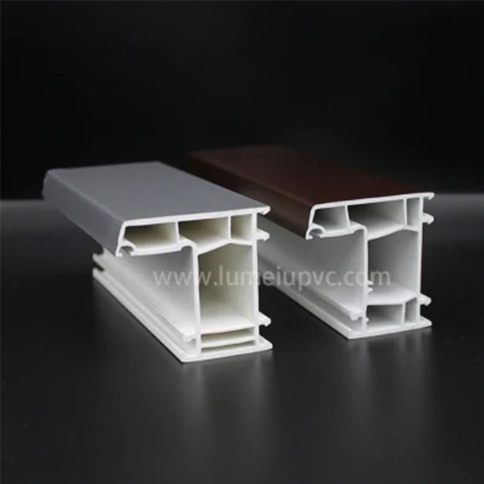 Heißer Verkauf 60 mm Serie Flügelextrusion PVC-Fensterprofile