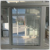 Aluminium-Mantel-UPVC-Fenster und -tür-Sechs-Charmbers und dreifache Siegel-Aluminium-Clad-UPVC-Fenster Deutschland-Technologie