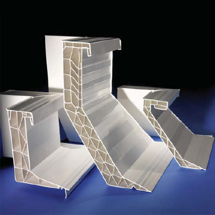 Dachgeschichten Therma Curb-Profile PVC-Skylight-Curb-Profile