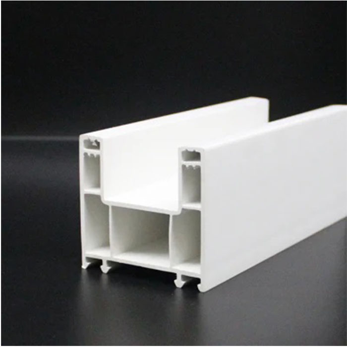 Kunststoff-Baumaterial Extrudierte PVC-Profile für PVC-Fenstertüren
